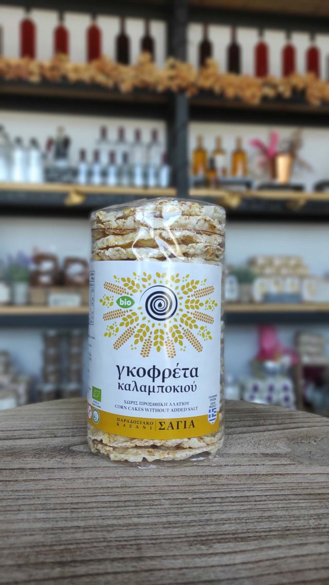 Γκοφρέτα καλαμποκιού χωρίς γλουτένη
